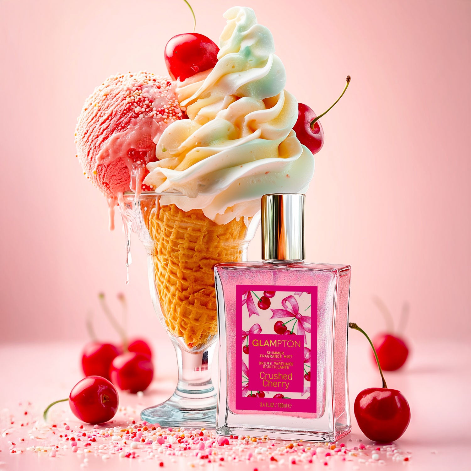 Crushed Cherry | Shimmer Fragrance Mist – glampton