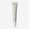 soft cream lip treatment tube with 'Pout Perfect Vanilla Frosting" text on a light gray background