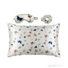 Glampton Satin Sleep Set Butterfly pillowcase eye mask and scrunchie